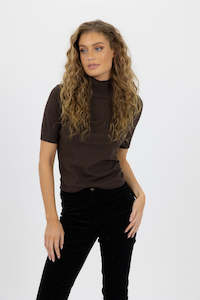 Womenswear: Vera Top - Espresso