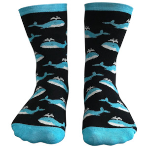 Socks: UK Whale Rider (Size M, XL)