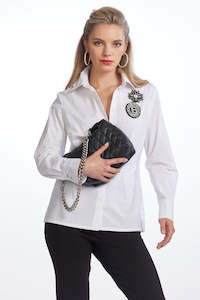 Womenswear: 9034 Fitted Bling Shirt