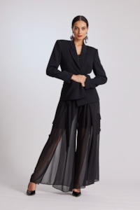 Womenswear: 8902 Euro Suiting Tuxedo Blazer