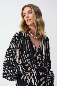 251047 Print Kimono Top