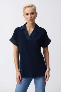 Womenswear: 251290 Silky Knit Boxy Top