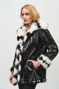 Womenswear: 244900 Reversible City Chic Faux Fur Jacket