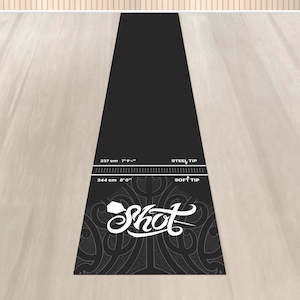 Accessories: Shot Rubber Dart Mat-Heavy Duty