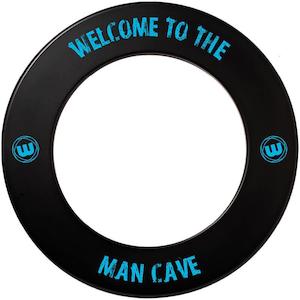 Dartboard Accessories: Winmau Man Cave Dartboard Surround