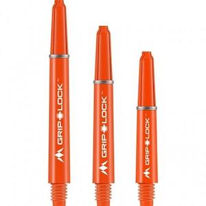 Mission Stems: Mission Grip Lock Stems - Orange