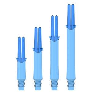 L-Style LShaft Locked Stems - Clear Blue