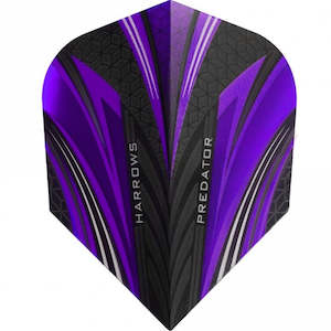 Harrows Prime Dart Flights - Standard - Predator - Purple