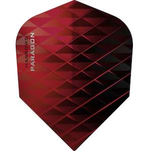 Harrows Paragon Small Standard Flights - Red