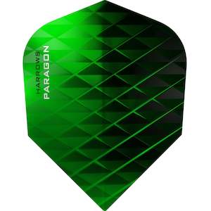 Harrows Paragon Small Standard Flights - Green