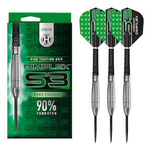 Dimplex S3 Bomb Profile - 90% Tungsten Steel Tip Darts