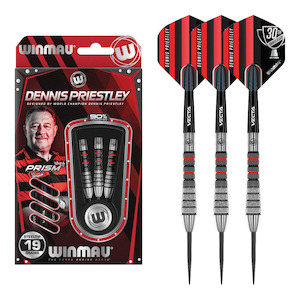 Dennis Priestley Diamond 3-Zero - 90% Tungsten Steel Tip Darts