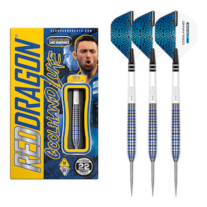 Luke Humphries TX3 Cool Blue - 90% Tungsten Steel Tip Darts