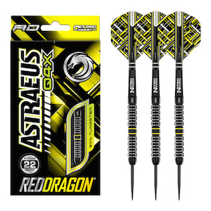 Red Dragon: Astraeus Q4X Parallel - 90% Tungsten Steel Tip Darts