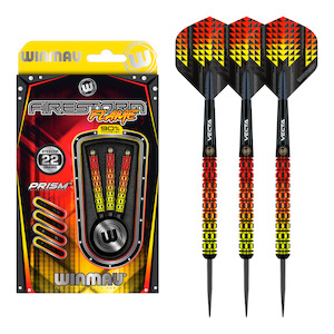 Firestorm Flame Parallel Barrel - 90% Tungsten Steel Tip Darts