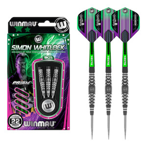 Simon Whitlock Shot Blast - 90% Tungsten Steel Tip Darts