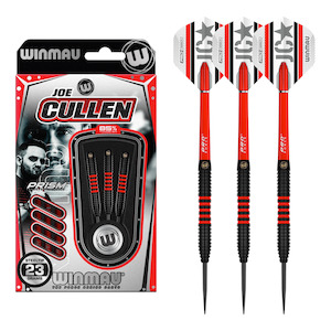 Joe Cullen Pro Series - 85% Tungsten Steel Tip Darts