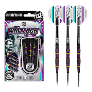 Simon Whitlock Pro Series - 85% Tungsten Steel Tip Darts