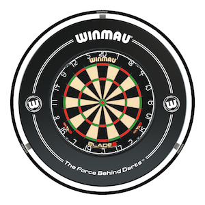 Winmau: Blade 6 Dartboard, Surround & Light Bundle