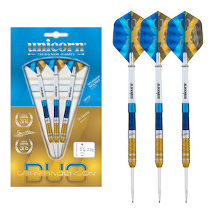 Gary Anderson Duo - 90% Tungsten Steel Tip Darts