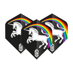 Unicorn Rainbow - Ultrafly 100 Dart Flights