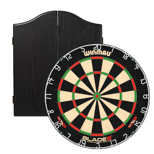 Blade 6 Dartboard & Cabinet Bundle