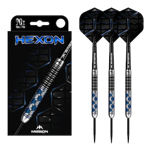 Hexon - 90% Tungsten Steel Tip Darts