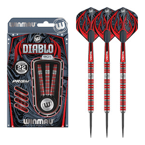 Diablo Parallel Barrel - 90% Tungsten Steel Tip Darts