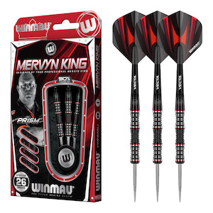 Mervyn King Special Edition - 90% Tungsten Steel Tip Darts