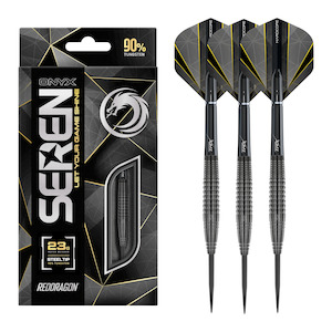 Seren 4 Onyx - 90% Tungsten Steel Tip Darts