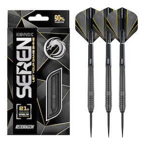 Seren 2 Onyx - 90% Tungsten Steel Tip Darts