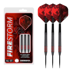 Firestorm V2 - 90% Tungsten Steel Tip Darts