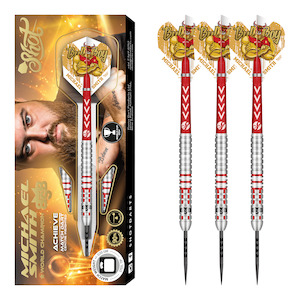 Michael Smith Achieve World Cup Limited Edition - 90% Tungsten Steel Tip Darts