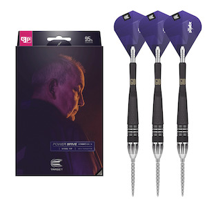 Phil Taylor Power 9Five Gen 10 Swiss Point - 95% Tungsten Steel Tip Darts