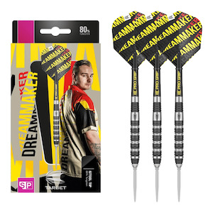 Dimitri Van Den Bergh - 80% Tungsten Steel Tip Darts