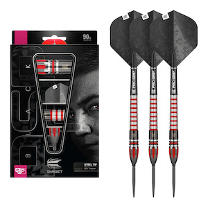 Nathan Aspinall Black Swiss Point - 90% Tungsten Steel Tip Darts