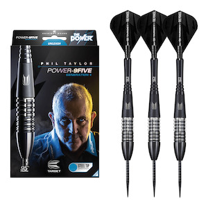 Phil Taylor Power 9Five Gen 4 - 95% Tungsten Steel Tip Darts