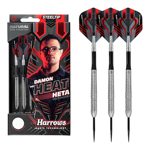 Damon Heta Natural - 90% Tungsten Steel Tip Darts