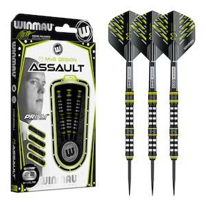 MVG Assault - 90% Tungsten Steel Tip Darts