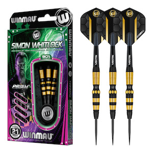 Simon Whitlock Onyx Au - 90% Tungsten Steel Tip Darts