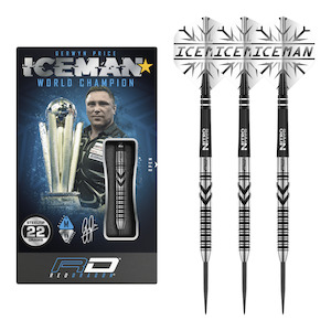 Gerwyn Price Thunderbolt - 90% Tungsten Steel Tip Darts