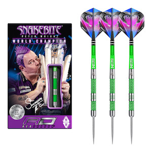 Peter Wright Mamba - 90% Tungsten Steel Tip Darts