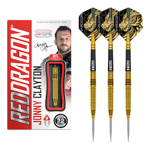 Jonny Clayton Gold - 90% Tungsten Steel Tip Darts