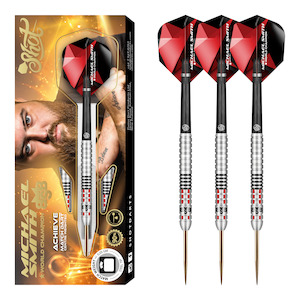 Michael Smith Achieve - 90% Tungsten Steel Tip Darts