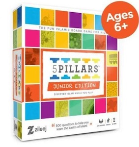 Islamicgames: 5Pillars: JUNIOR EDITION - Discover Islam While You Play Board Game