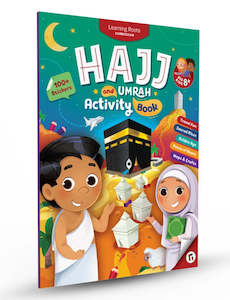 Hajj & Umrah Activity Book with stickers, activities, stories & art and craft!