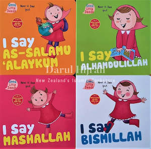 Good Little Deeds "I Say" bundle deal, set of 4 books