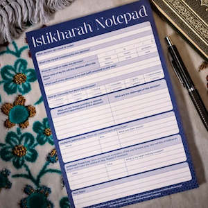 Productive Muslim: Istikharah Notepad: A Practical Tool to Decide With Barakah