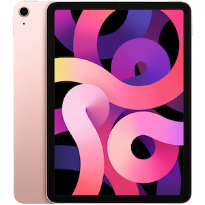 Brand New Apple iPad Air 10.9″ 4th Generation 64GB Wi-Fi Rose Gold + Glass Scr…