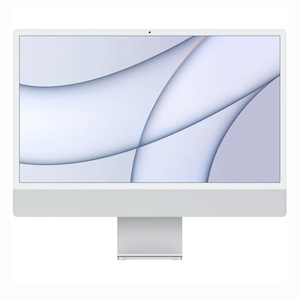 Apple 24″ iMac M1 8-Core CPU 7-Core GPU (Silver) – Apple M1 Chip 8GB RAM 256…